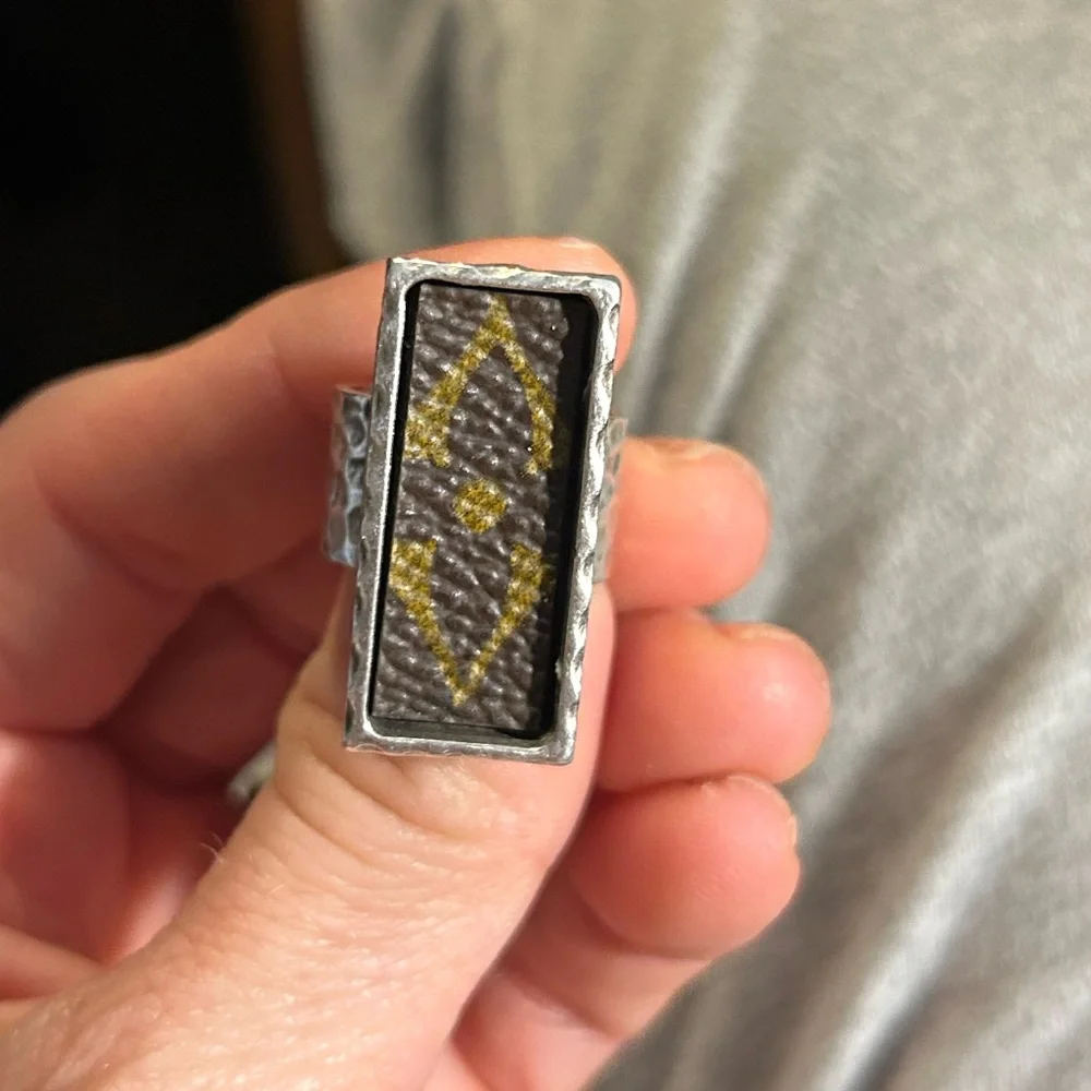 Designer inspired ring, adjustable - Picture 8 of 10